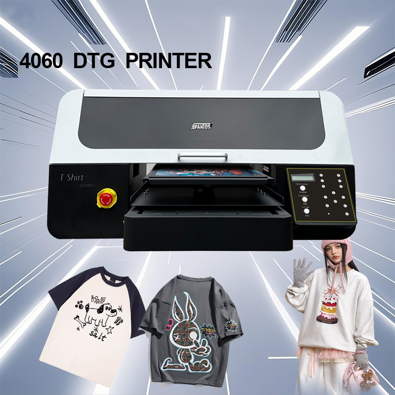 Commercial Dtf Printing Machine - تي شيرت طابعة رقمية 4060 موديل