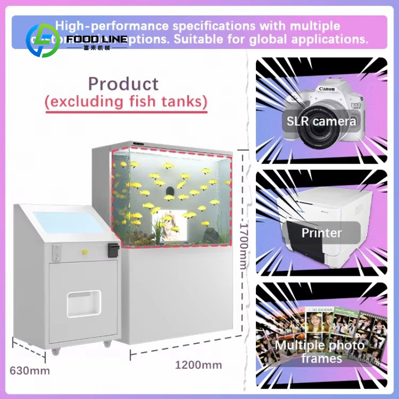 Commercial Photo Printing Kiosk - كشك تصوير ذاتي مخصص يعمل بالذكاء