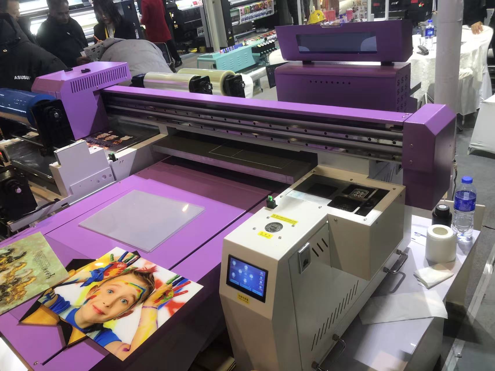 Commercial Vinyl Printing Machine - AB فيلم لفة إلى لفة طابعة