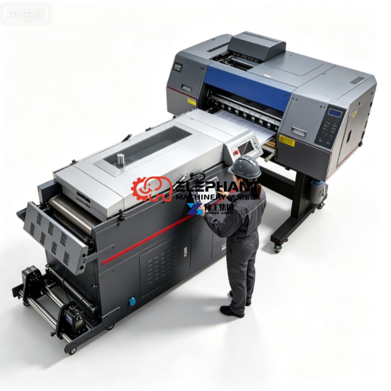 Commercial Dtf Printing Machine - طابعة أفلام DTF تجارية مع آلة