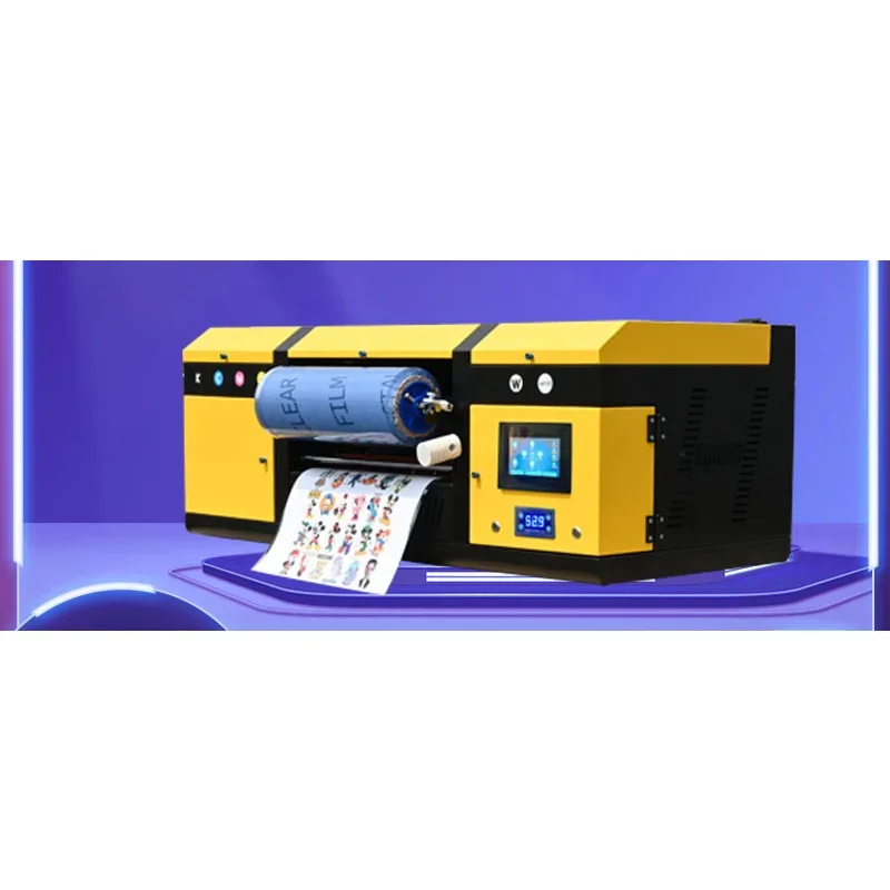 ترقية طابعة A3 UV DTF 2 في 1 ط - مراجعة Commercial Dtf Printing وسعره