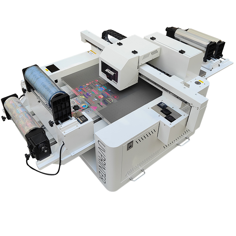 الجمع بين آلة الطباعة A3 UV DT - مراجعة Commercial Dtf Printing Machine وسعره