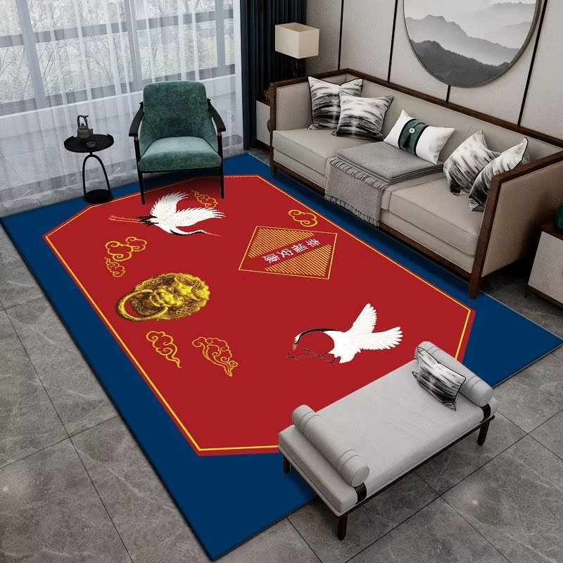 سجادة أزهار على الطراز الصيني  - مراجعة Commercial Fabric Printing وسعره