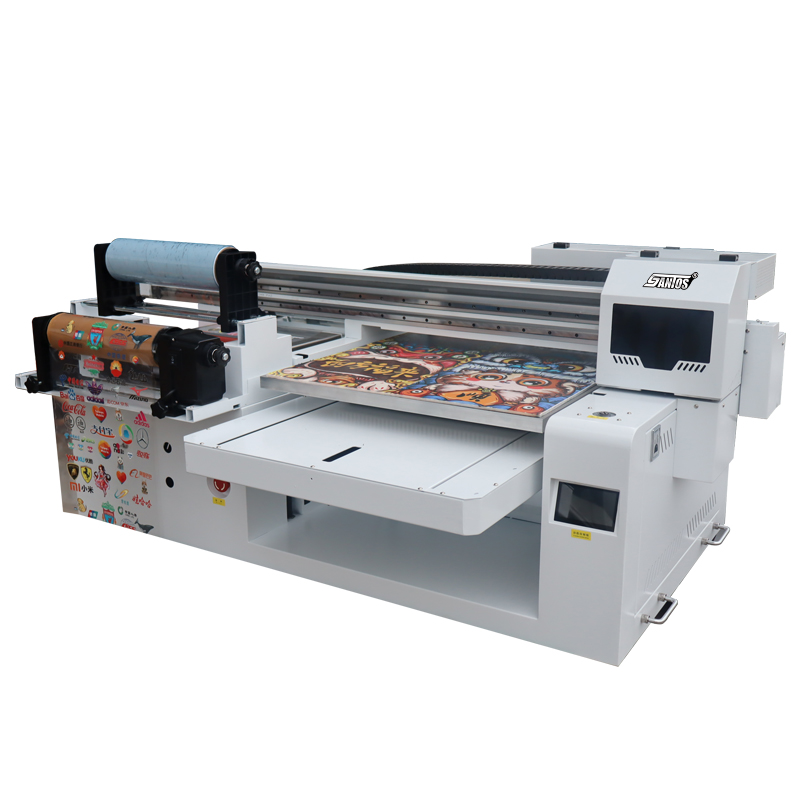 طابعة مسطحة كبيرة الحجم بالأشع - مراجعة Commercial Dtf Printing Machine وسعره