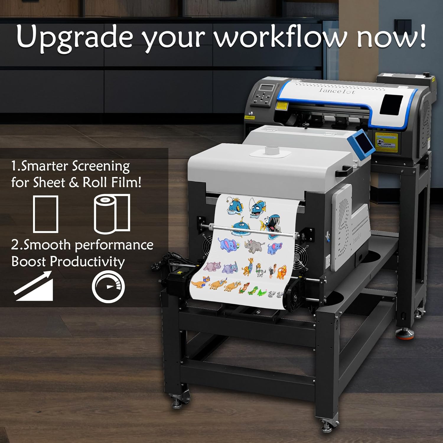 حزمة طابعة Lancelot A3 M1630 P - مراجعة Commercial Dtf Printing وسعره
