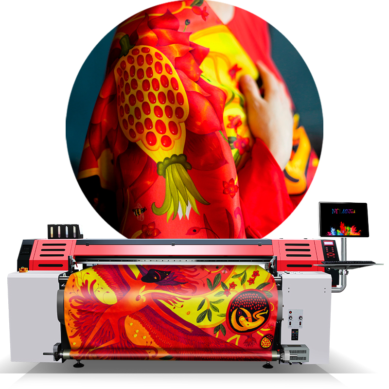 آلة طباعة نسيجية بنفث الحبر MT - مراجعة Commercial Fabric Printing وسعره
