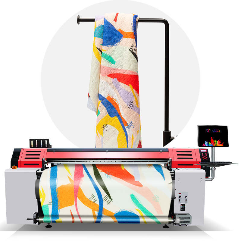 آلة طباعة نسيجية بنفث الحبر MT - مراجعة Commercial Fabric Printing وسعره