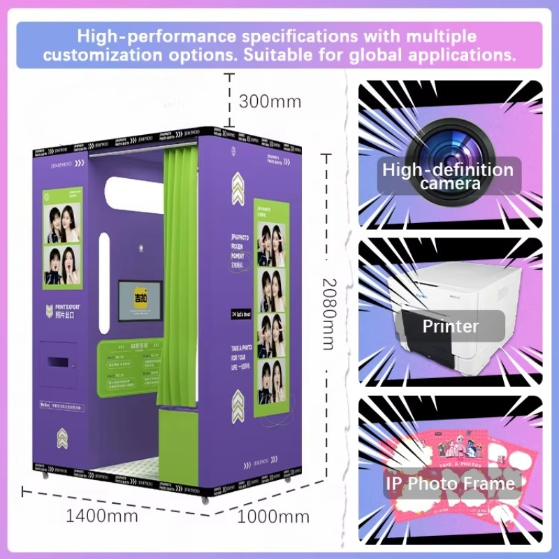 كشك تصوير متنقل مخصص يعمل بالع - مراجعة Commercial Photo Printing Kiosk وسعره