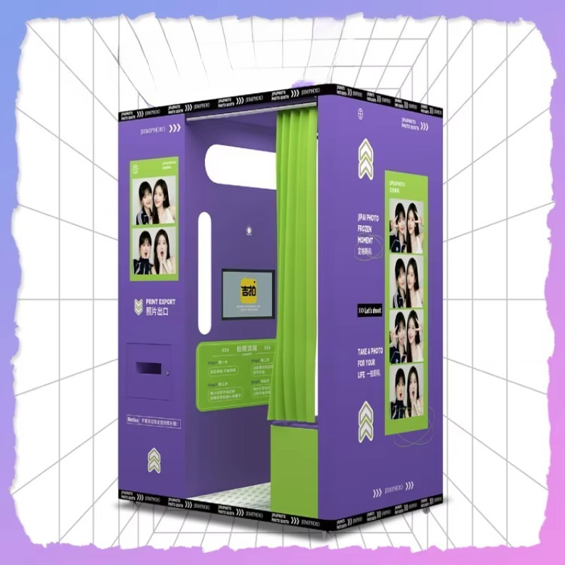 كشك تصوير متنقل مخصص يعمل بالع - مراجعة Commercial Photo Printing Kiosk وسعره