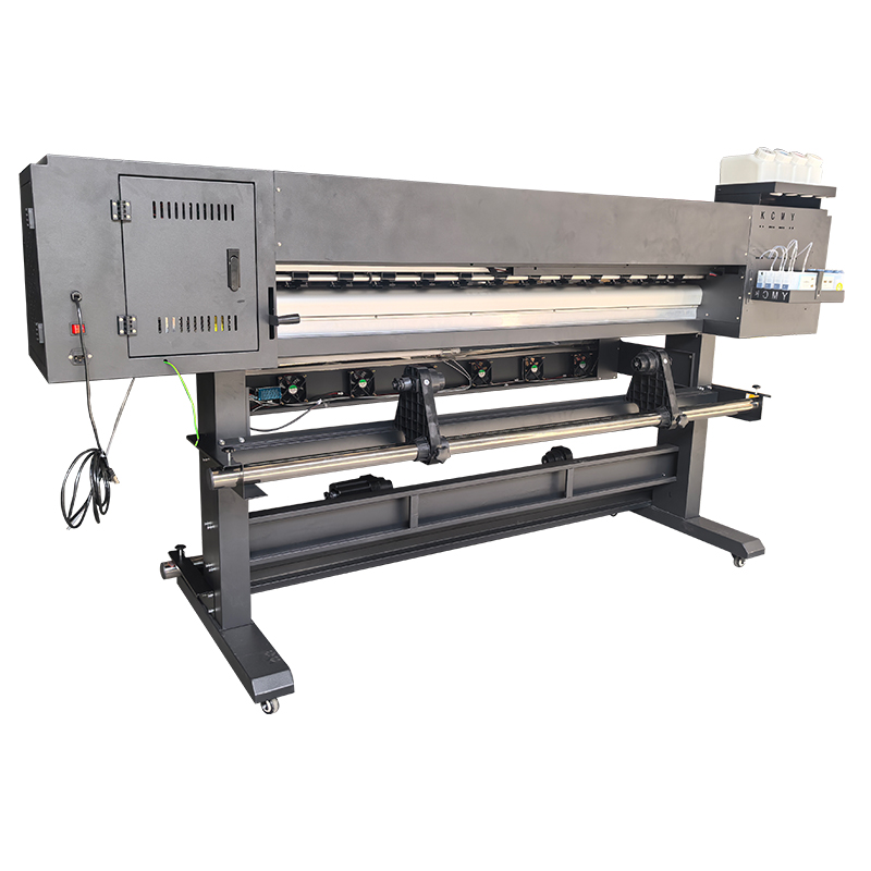 التسامي طابعة فورامت كبيرة 1.6 - مراجعة Commercial Vinyl Printing Machine وسعره