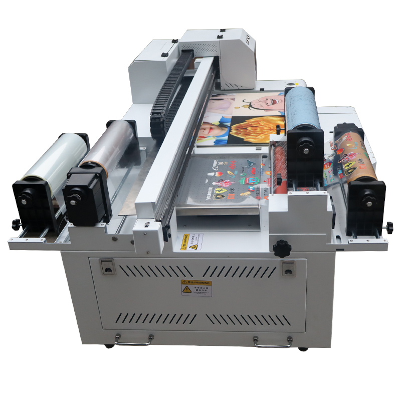 AB فيلم لفة إلى لفة طابعة UV ث - مراجعة Commercial Vinyl Printing Machine وسعره