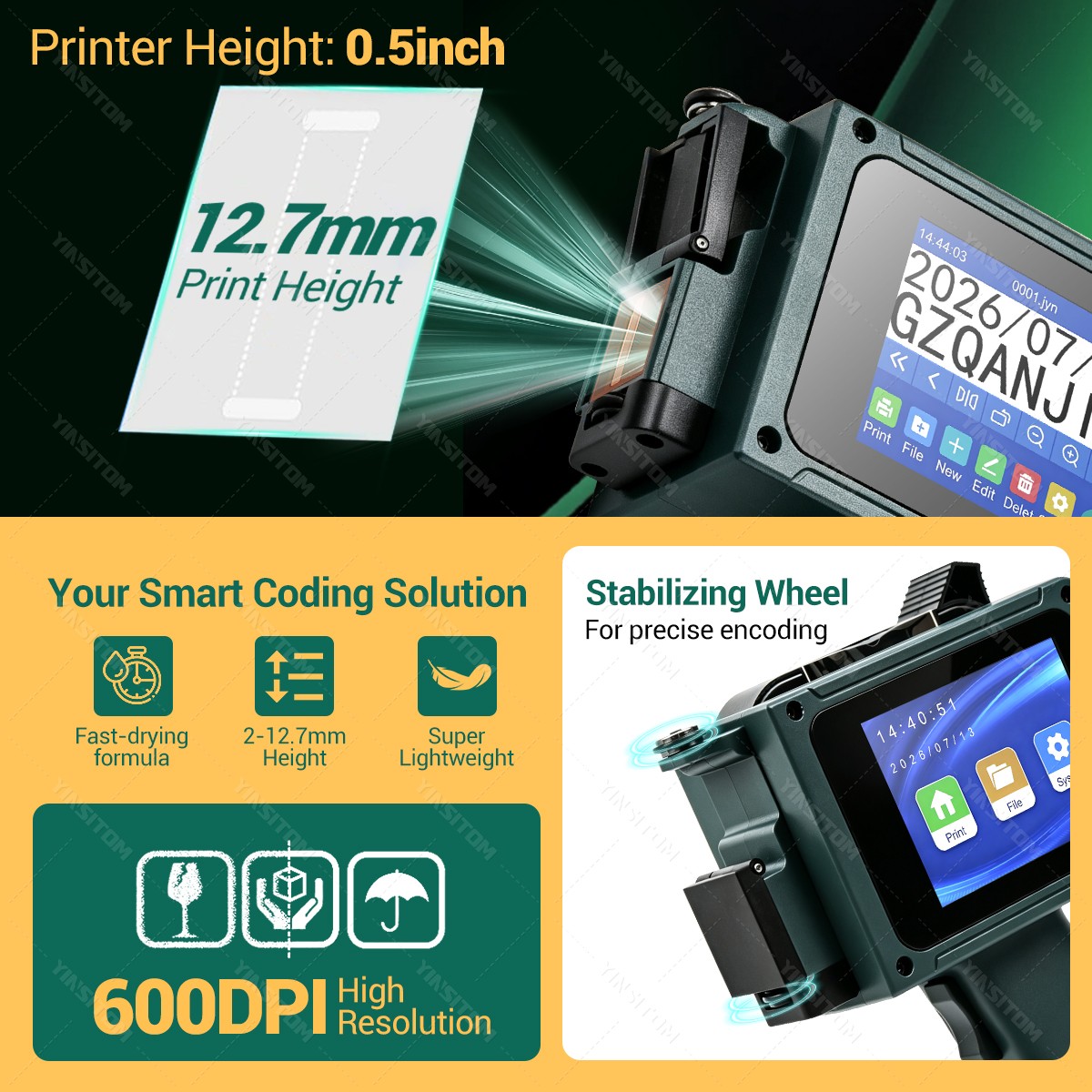 طابعة نقل الحبر المحدثة حديثًا - مراجعة Commercial Printing Logo وسعره