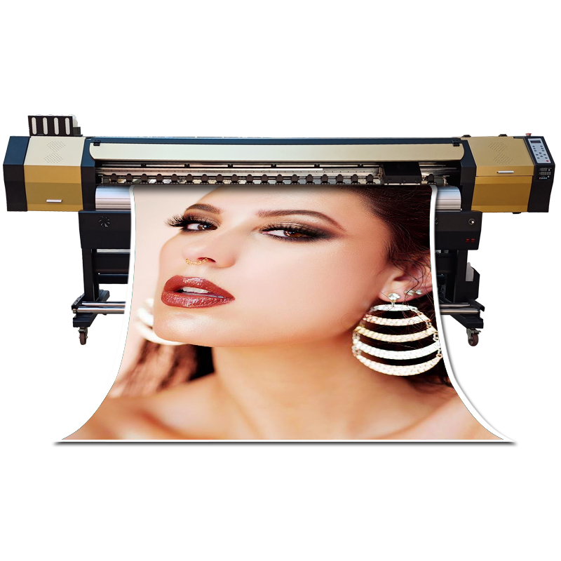 طابعة إيكو سولفنت كبيرة الحجم  - مراجعة Commercial Vinyl Printing Machine وسعره