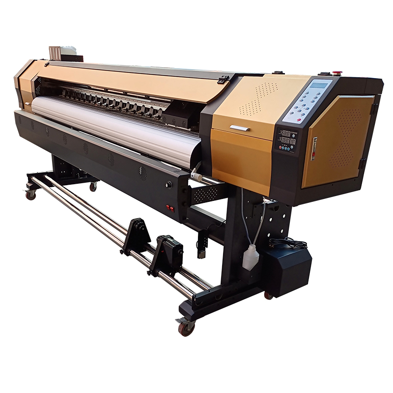 طابعة إيكو سولفنت كبيرة الحجم  - مراجعة Commercial Vinyl Printing Machine وسعره
