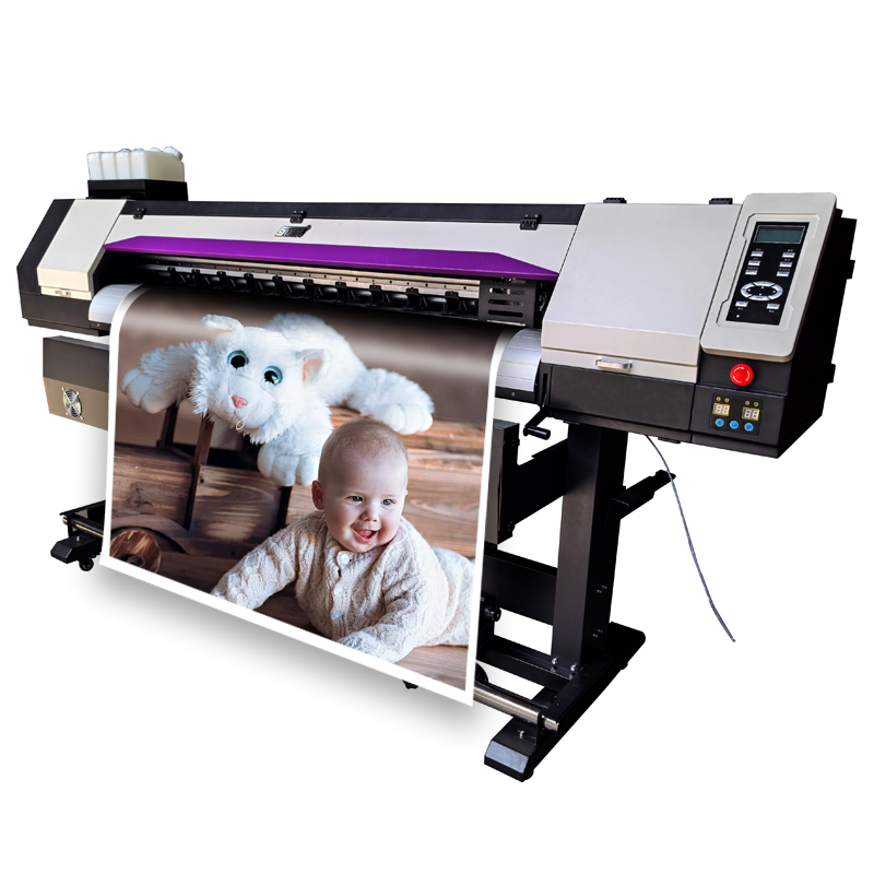طابعة فينيل عريضة الحجم 1.8 مت - مراجعة Commercial Vinyl Printing Machine وسعره