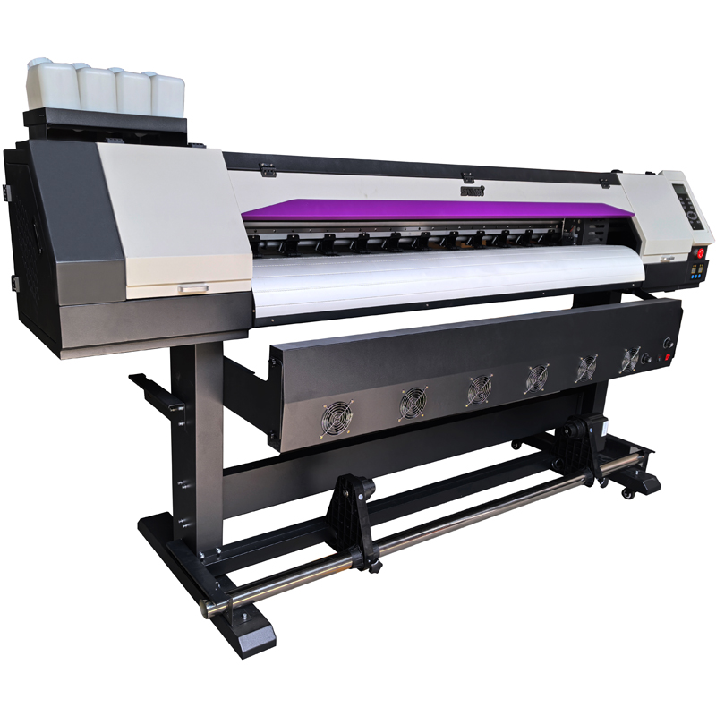 طابعة فينيل عريضة الحجم 1.8 مت - مراجعة Commercial Vinyl Printing Machine وسعره